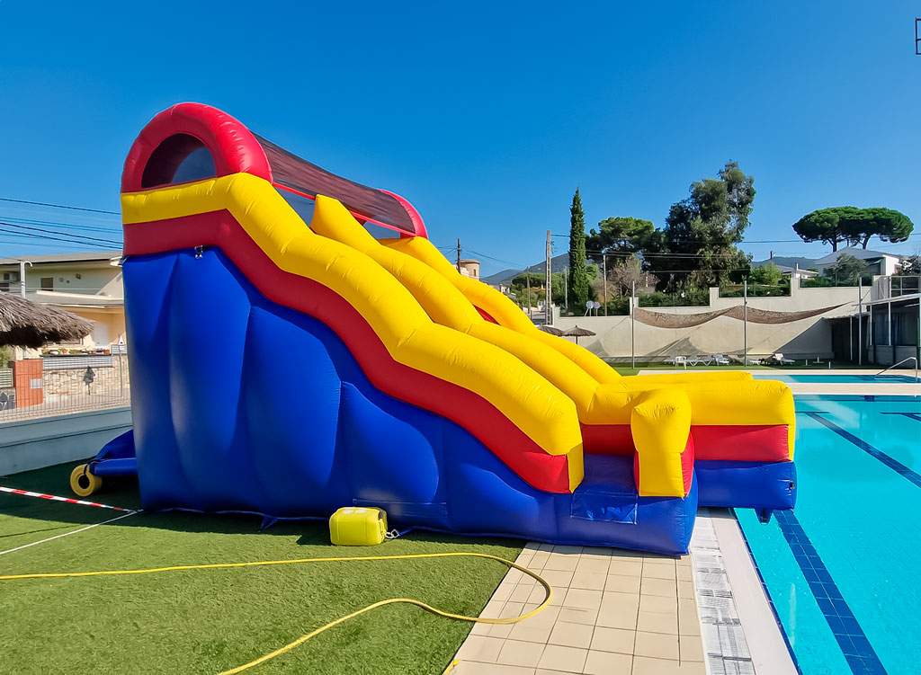 Tobogán Acuático Multicolor · Jocsair Hinchables Barcelona