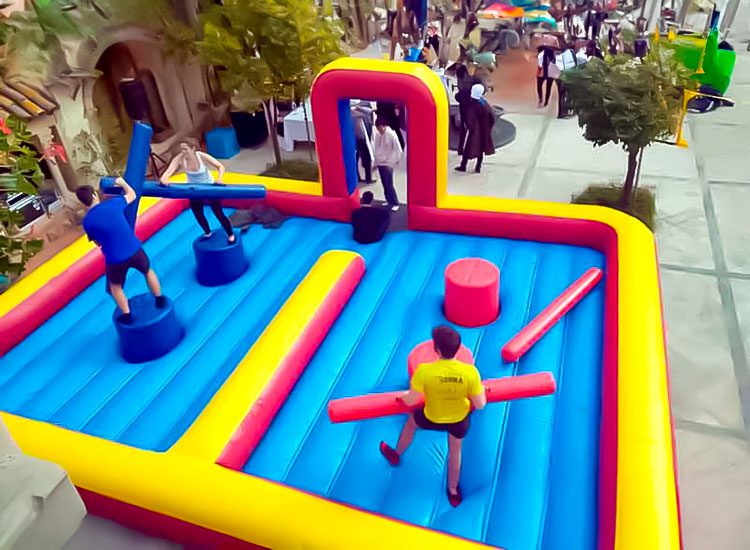 Gladiadores x4 · Jocsair Hinchables Barcelona