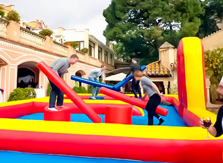 Gladiadores x4 · Jocsair Hinchables Barcelona