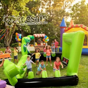 Juego Batak Inflable Barcelona · Diversión para tu evento