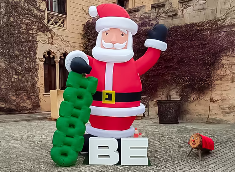 Hinchable de Santa Claus para Navidad en · Jocsair Hinchables